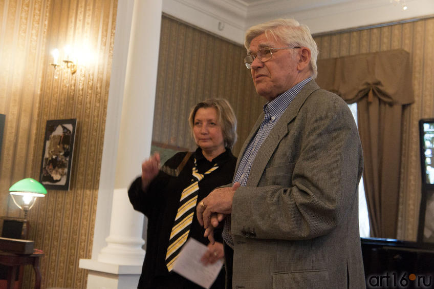 Фото №82837. Ирина Аксенова и друг Василия Павловича Аксенова