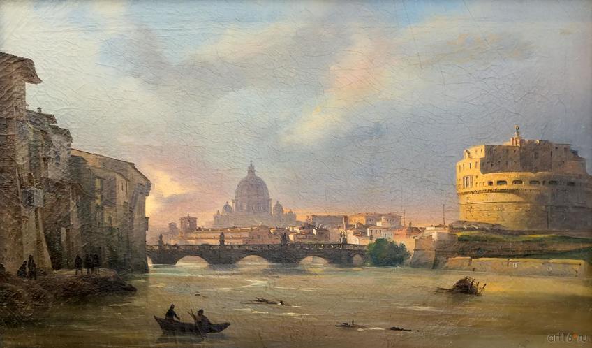Фото №848498. ИППОЛИТО КАФФИ 1809. Замок св. Ангела в Риме.