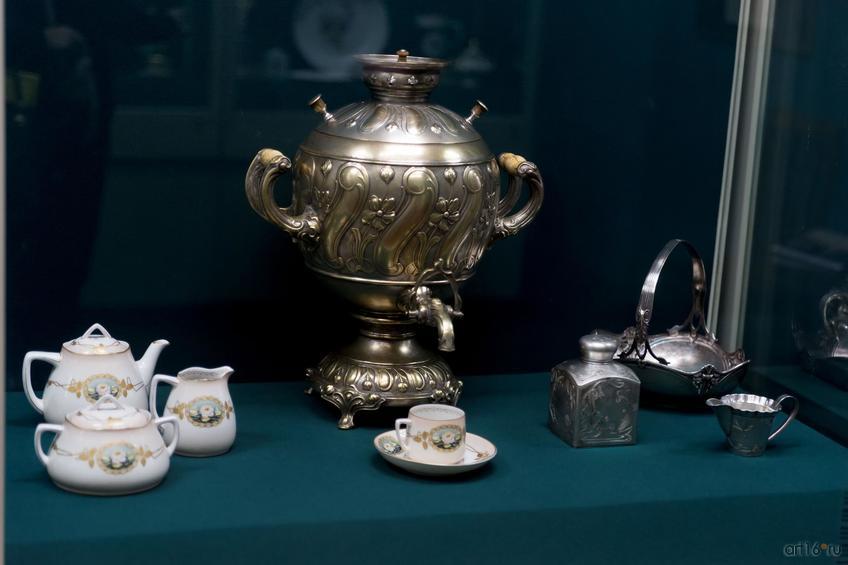 Фото №861115. Самовар нач. XX века/ предметы чайного секрвиза 1918-1923/ и др