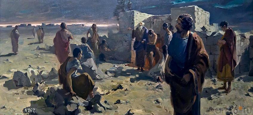 Фото №86403. Выход из катакомб. 1903. Фешин Н.И.