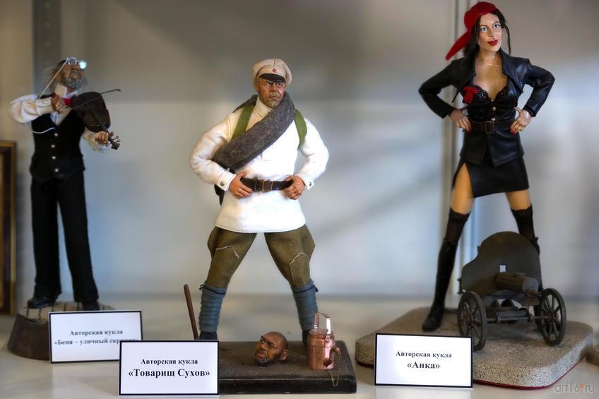 Фото №864179. Уличный скрипач /Товарищ Сухов /Анка. Авторские куклы. Александр Бочкарев