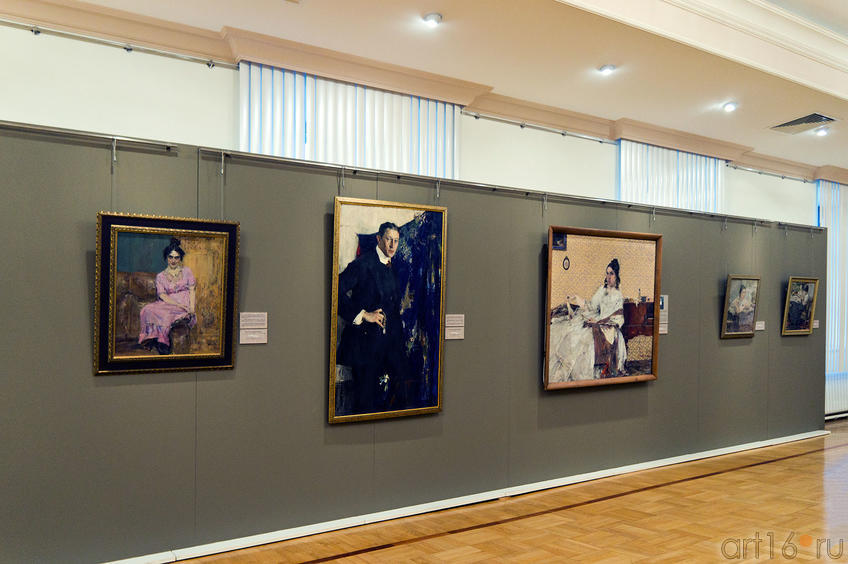 Фото №86464. Фрагмент экспозиции выставки Николай Фешин "От Казани до Таоса"