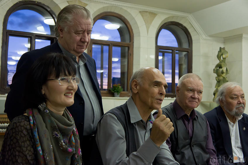 Фото №86821. Р. Султанова, И. Хамидуллин, И.Ханов, В.Скобеев, А.Абзгильдин