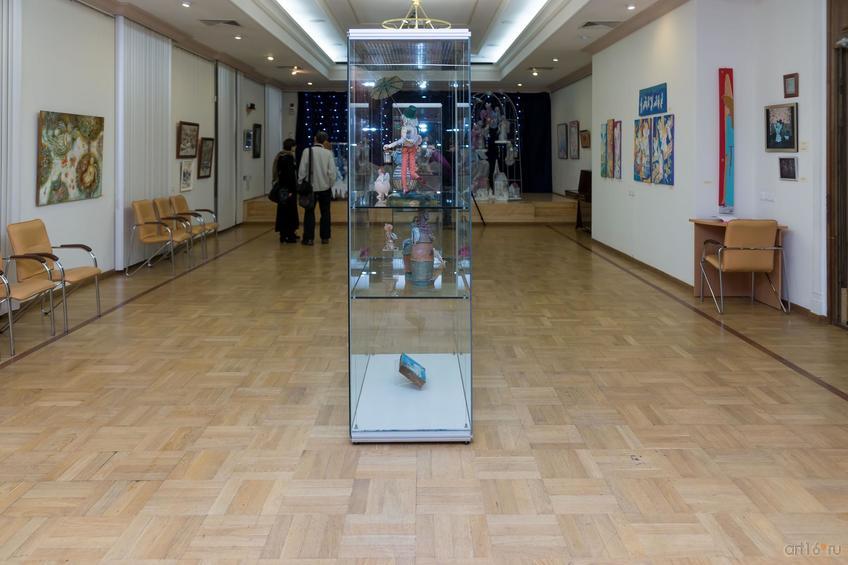 Фото №871539. Фрагмент экспозиции выставки «Новогоднее волшебство Ангелов»