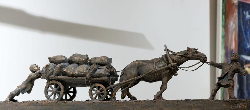 Фото №876446. Обоз. Из серии «Дети войны», 2015. Габбасов Рустам