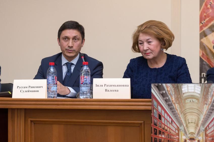 Фото №876507.  Сулейманов Р.Р., Валеева З.Р.