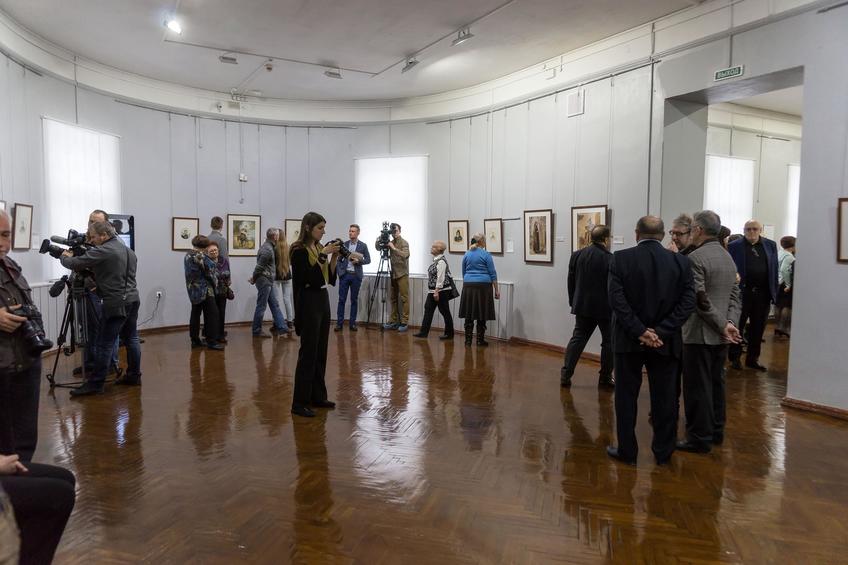 Фото №878758. На выставке К.П.Брюллова