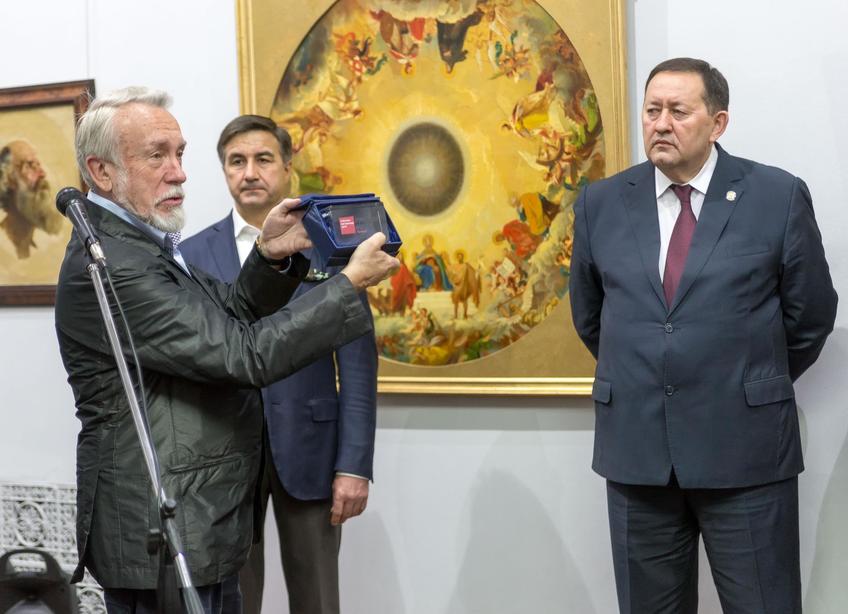 Фото №878782. Владимир Гусев, Василь Шайхразиев, Айрат Сибагатуллин