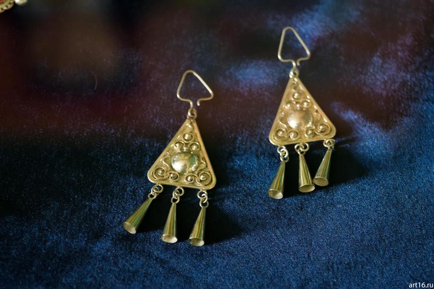 Фото №892869. Калмыцкие серьги. Галушкин Н.К.