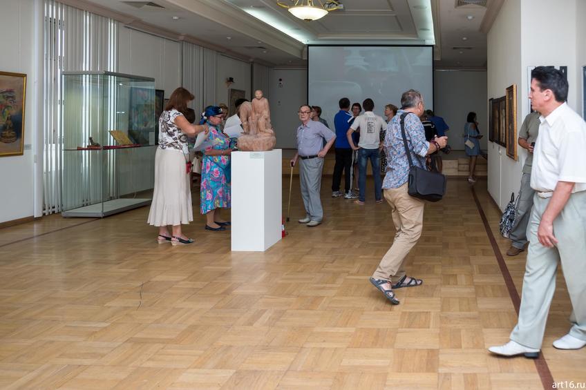 Фото №892881. На открытии выставки «Волжский Арт-экспресс»