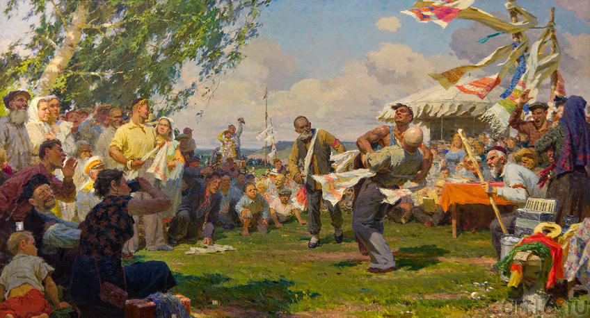 Фото №89315. Сабантуй. 1956-57. Фаттахов Л.А. 1918-1981