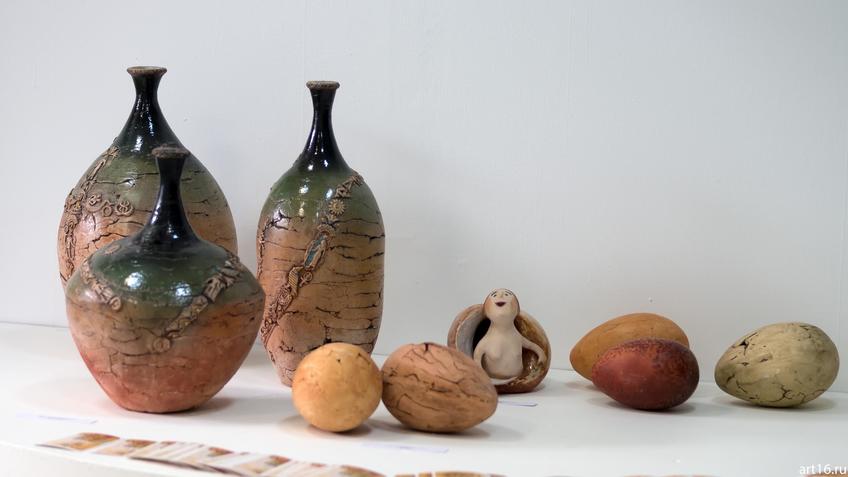 Фото №894934. Кувшины, яйца и «Весна пришла». Нина Кузьминых, 1956