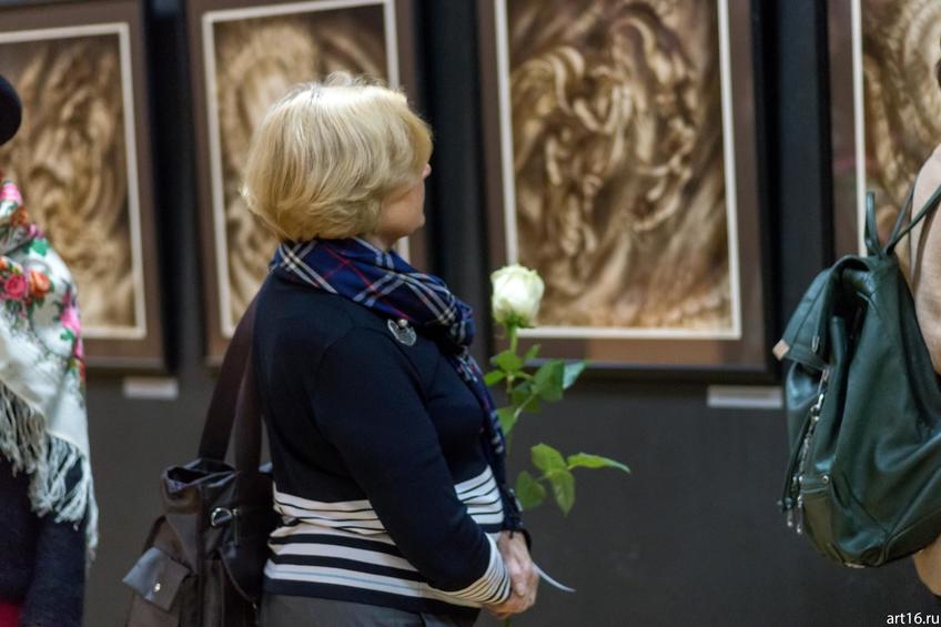 Фото №895056. На открытии выставки  Надира Альмеева