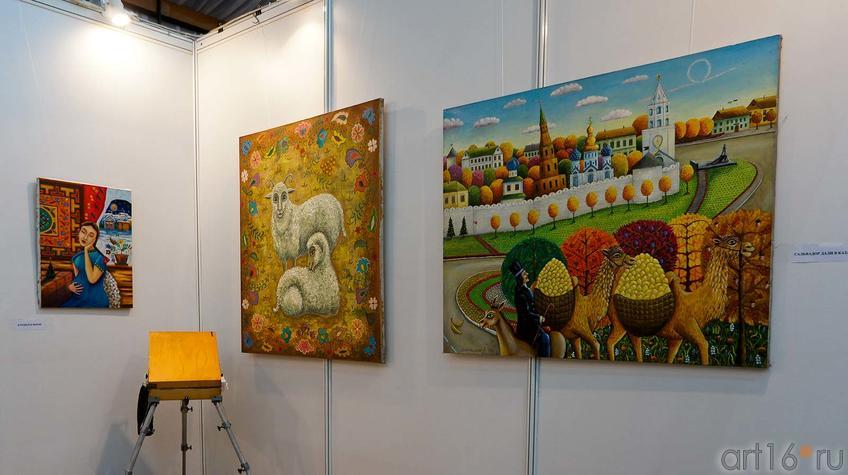 Фото №89963. Работы  Альфрида  Шаймарданова,  художника-наивиста, Казань