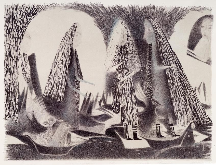 Фото №914052. В гости. 1993. Ильясова–Саргин А.Р.