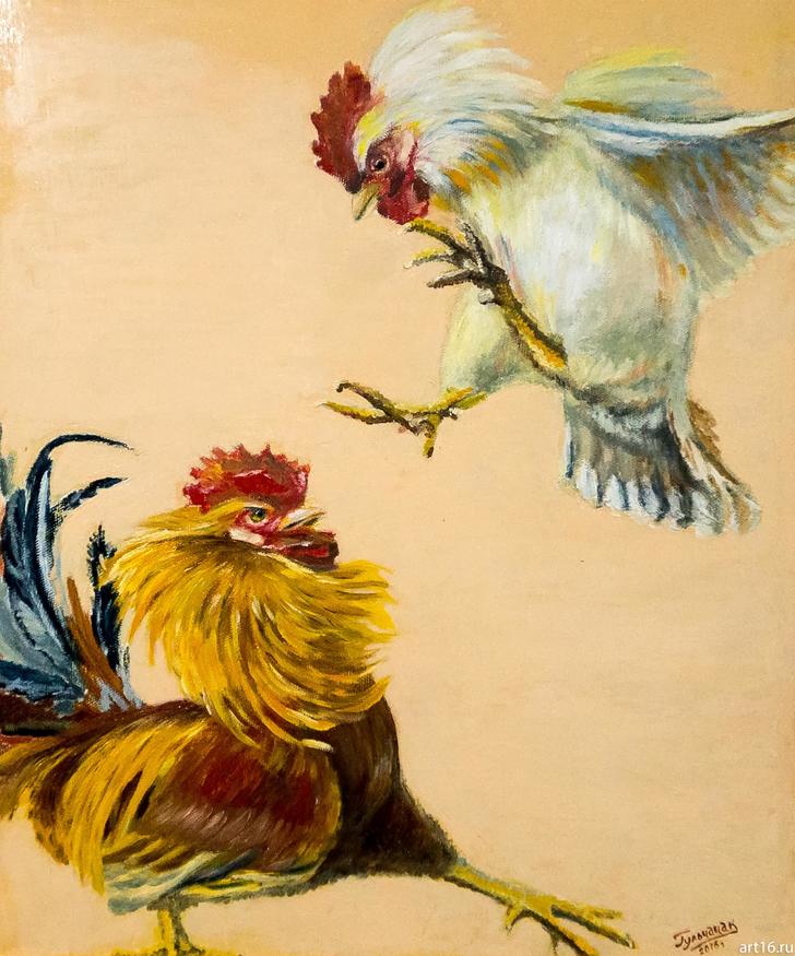 Фото №915029. Бой петухов. Гульчачак Ахметсалихова