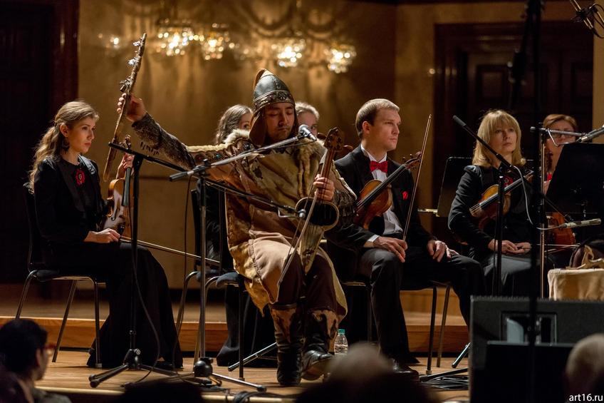 Фото №915074. Фольклорно-этнографический ансамбль «Туран» (Алматы, Казахстан) и Казанский камерный оркестр La Primavera