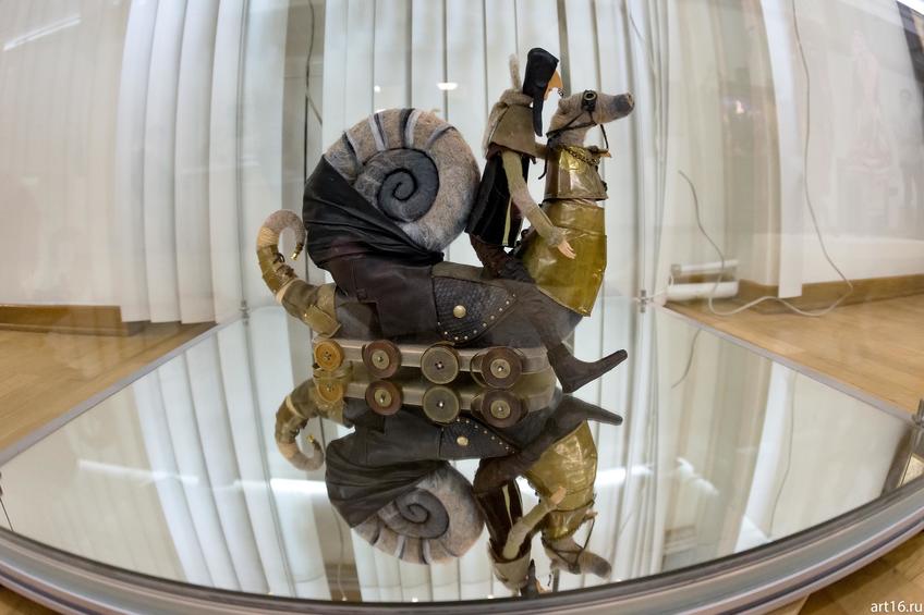 Фото №915444. Елена Ермолина. 1969. Всадник. 2013 Войлок, смешанная техника