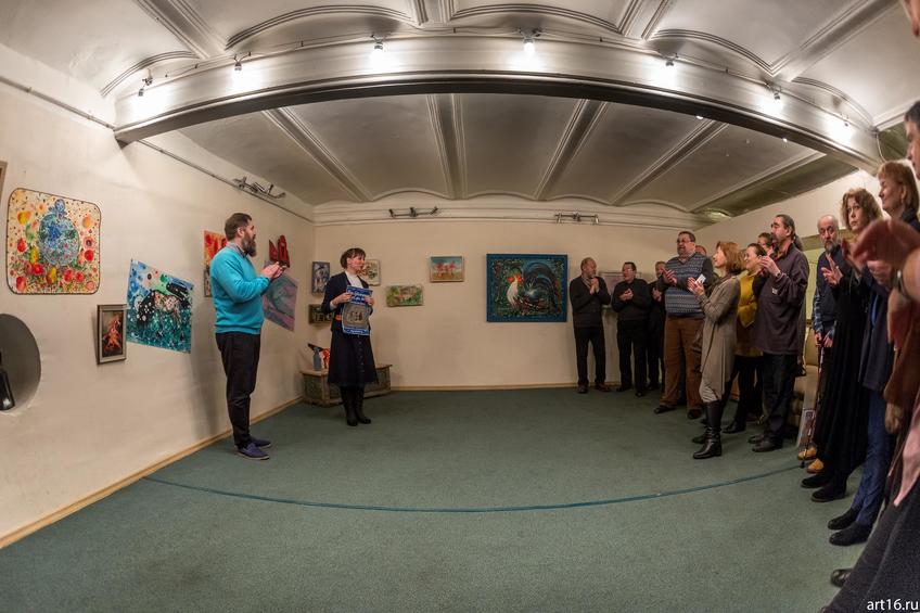 Фото №915687. Открытие выставки Александра Бусыгина