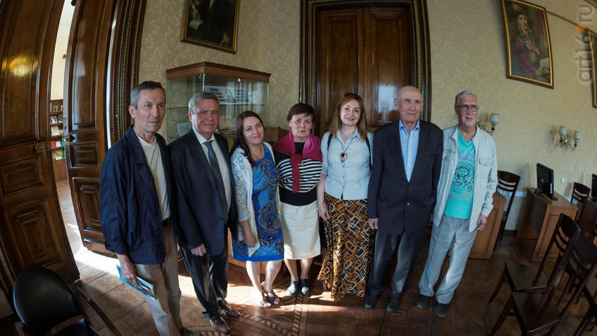 Фото №926413. Р. Магдеев, А.Мушинский,О.Иванова,..., О. Кузьмичева-Дробышевская, Я. Сафиуллин, И. Арсланов