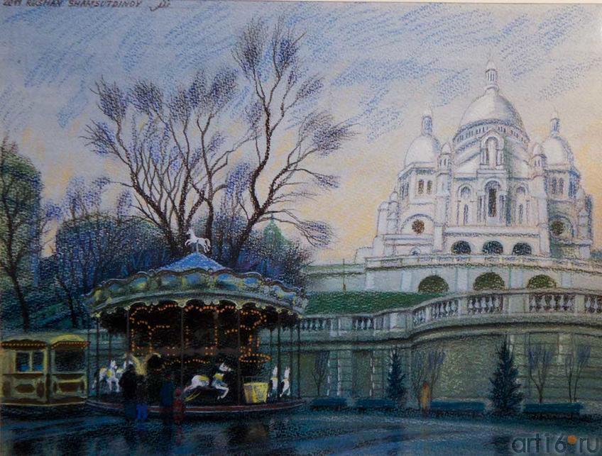 Фото №93127. Париж. Холм Монмартр. Собор Сокле-Кер. 2011. Рушан Шамсутдинов