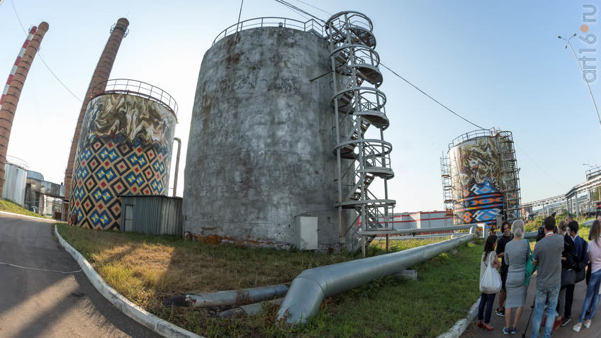 Фото №934039. Резервуары котельной АПТС на улицах Нефтяников и Гафиатуллина