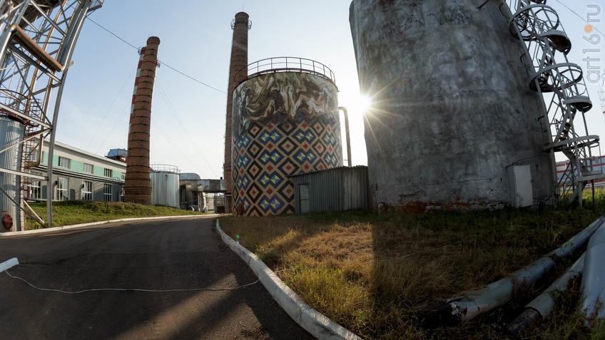 Фото №934049. Резервуары котельной АПТС на улицах Нефтяников и Гафиатуллина