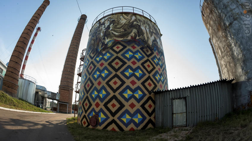 Фото №934054. Резервуары котельной АПТС на улицах Нефтяников и Гафиатуллина