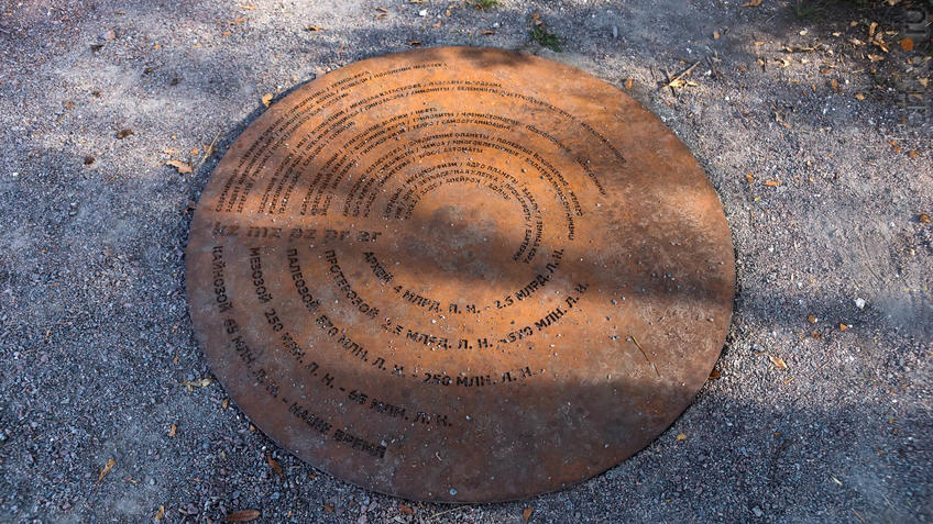 Фото №935317. Фрагмент геолого-палеонтологической экспозиции МЗ "Дивногорье"