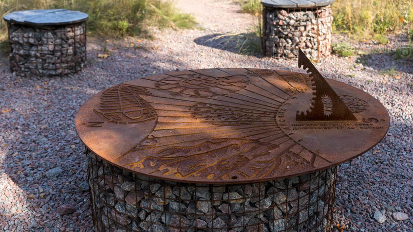 Фото №935332. Фрагмент геолого-палеонтологической экспозиции МЗ "Дивногорье"