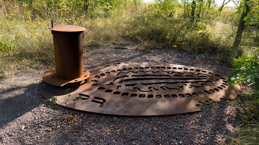 Фото №935347. Фрагмент геолого-палеонтологической экспозиции МЗ "Дивногорье"