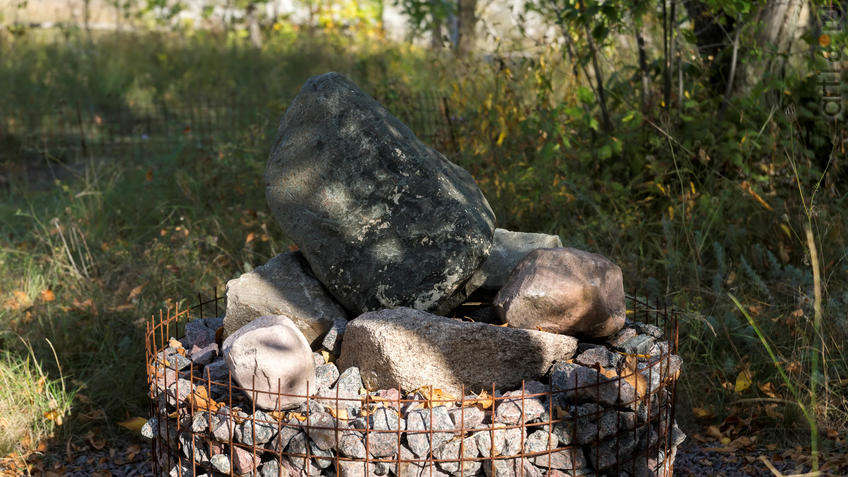 Фото №935392. Морен. Фрагмент геолого-палеонтологической экспозиции