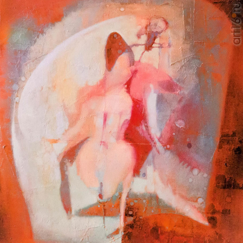 Фото №936326. Зуфар Бикбов(США) Репродукция картины «Страсти по Шекспиру», холст, масло. / ПРИНТ/