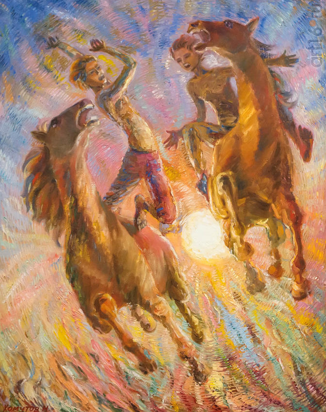 Фото №936350. Николай Хомутов «Розовые сны детства», 1994 г.