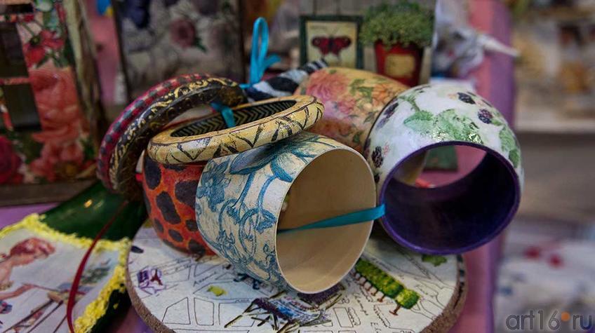 Фото №93646. Декупаж, браслеты. Е.Ежовкина (Казань)