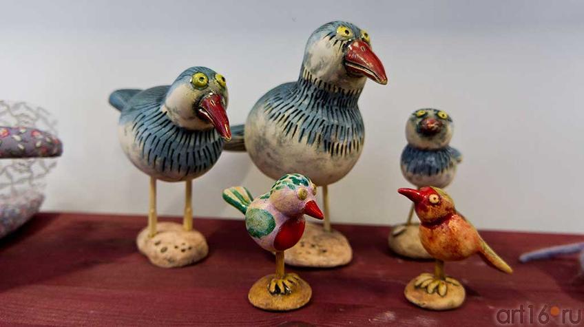 Фото №93738. Птицы. Керамика. Нина Кузьминых