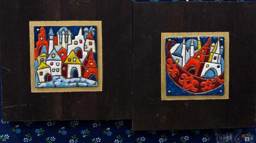 Фото №93758. Эмаль на меди. Выставочная площадка "Синей птицы"