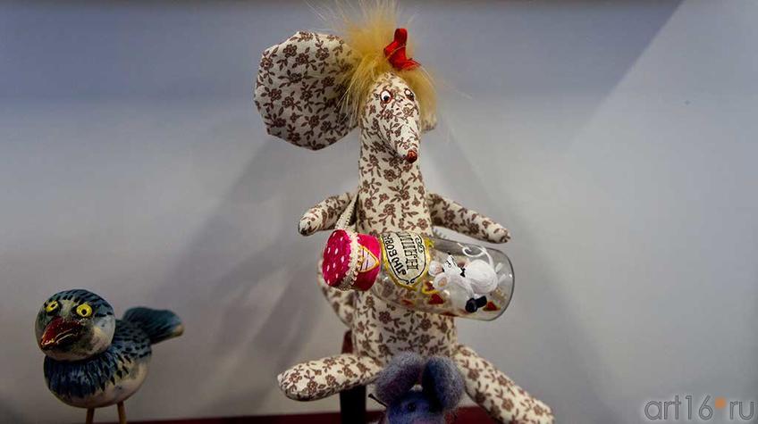 Фото №93762. Автор игрушки Лариса Рябинина. На выставочной площадке ""Синяя птица"