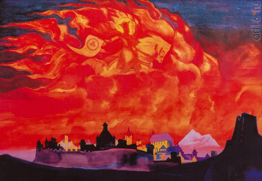 Фото №939752. Н.К. РЕРИХ. «СВЯТАЯ СОФИЯ-ПРЕМУДРОСТЬ». 1932 (репродукция)