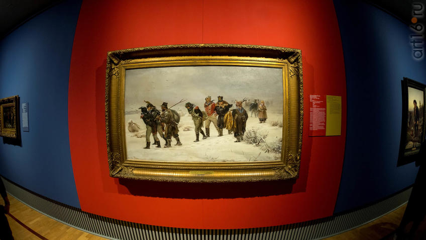 Фото №943431. Илларион Михайлович Прянишников. В 1812 году. 1874. Холст, масло. Приобретено П.М. Третьяковым до 1893