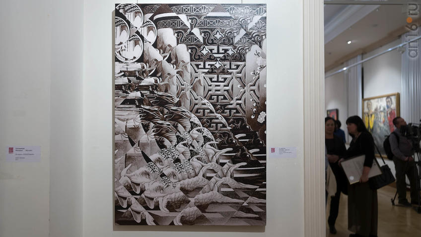 Фото №947469. ХУДЯКОВА МАРИНА (Москва) НАТЮРМОРТ Холст, ультра-хром-принт, 110x75