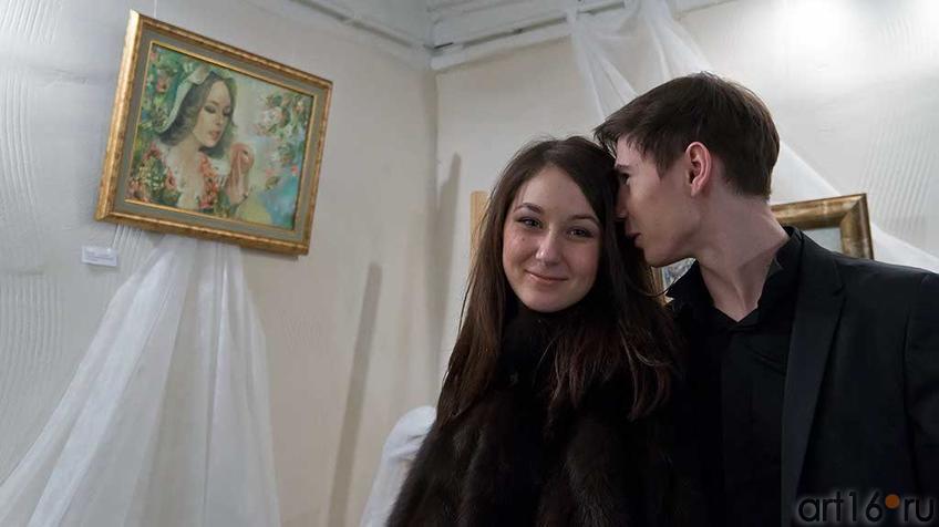 Фото №95043. На открытии выставки А.Бузунеевой "Тайны гармонии"