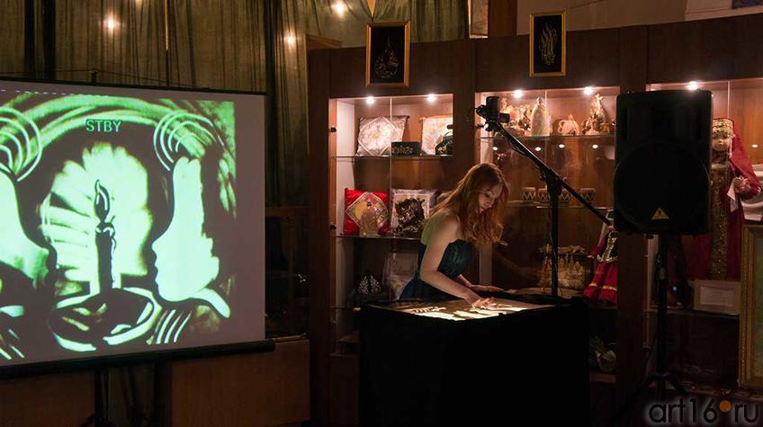 Фото №95123. Песочное шоу Анастасии Бузунеевой