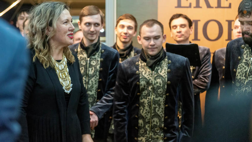 Фото №955461. Миляуша Таминдарова и Государственный камерный хор Республики Татарстан