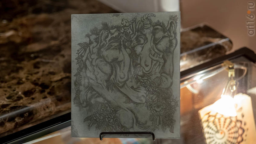 Фото №955798. Пластина с изображенеим. Художник Альмеев Н.У.