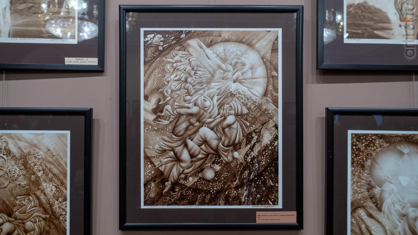 Фото №955913. Марс. Воители за веру. Песнь 14. Реминисценции Данте, Рай. 1996-2006. Альмеев Н.У.