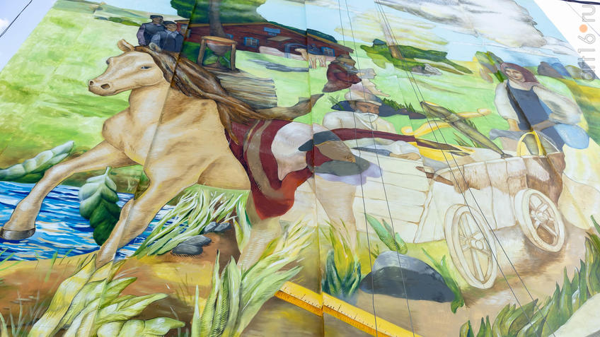 Фото №961489. Фрагмент мурала-портрета Ризы Фахретдинова. Автор: Дима Fatum (Украина)