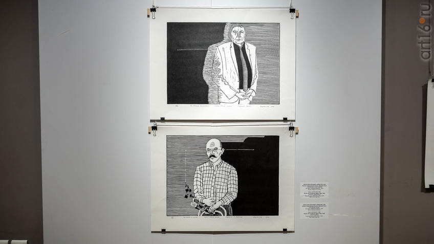 Фото №962072. Художник Е.Бортников / Художник Рашит (Из серии "Линия жизни). 2018. И.М.Анцыгин. 1956