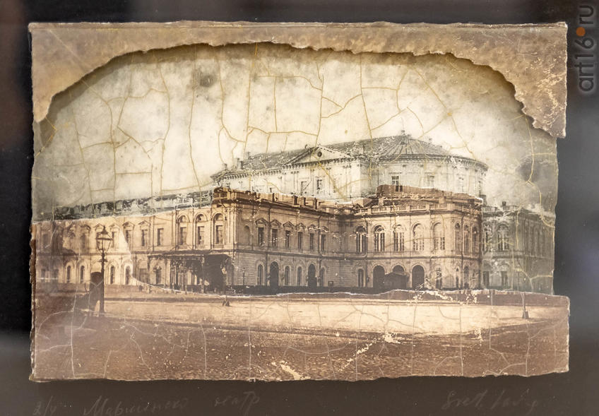 Фото №962187. Мариинский театр. Санкт-Петербург. Из серии "Театры Моцарта". Коллаж. 2019