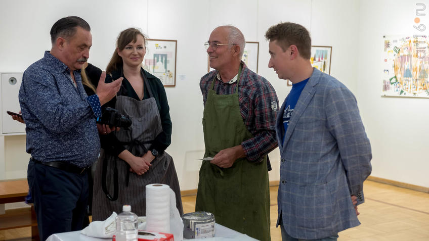 Фото №962317. А. Артамонов, В.Карасева, Роберто Джанинетти